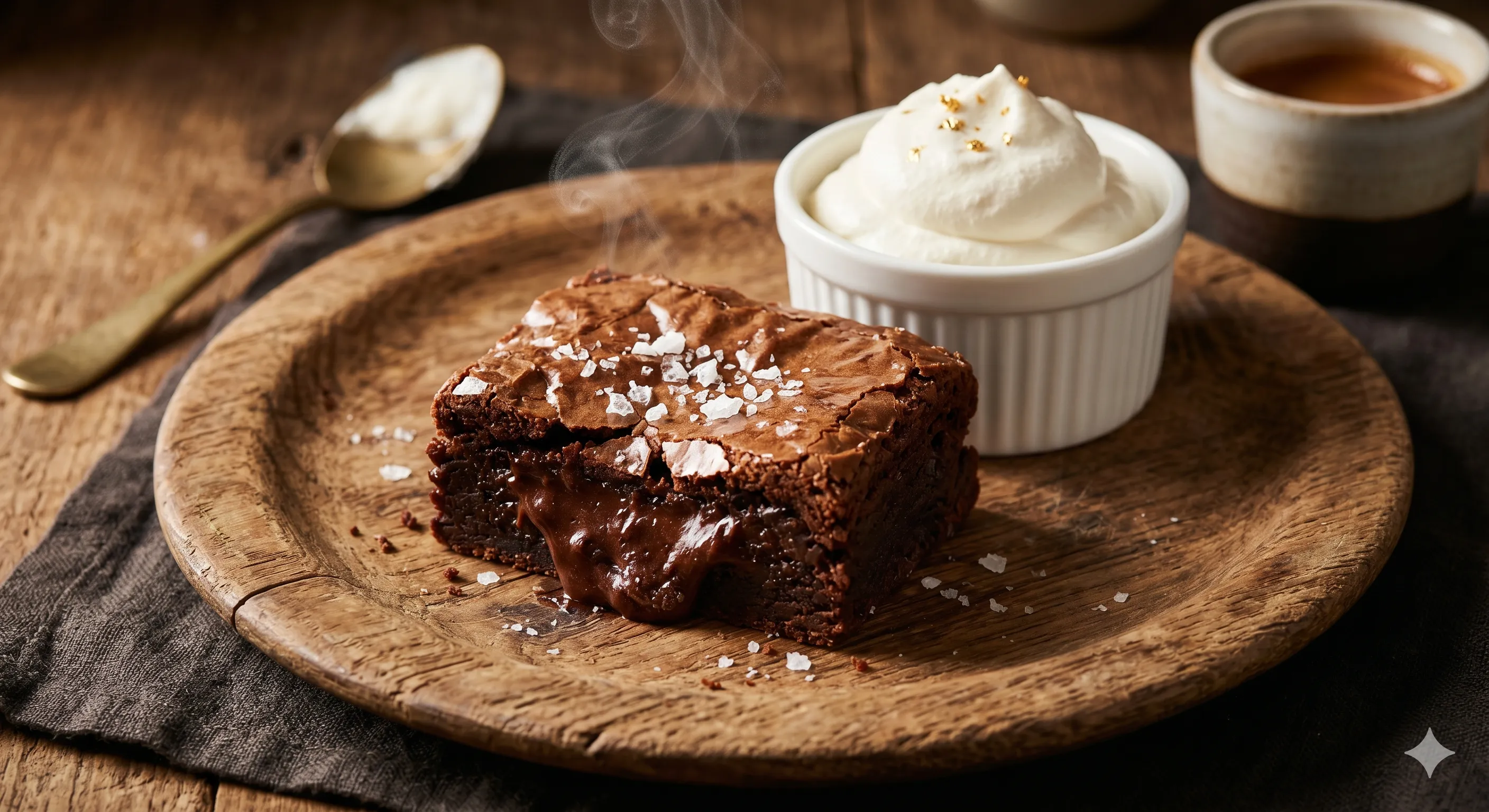Mile-High Double Chocolate Brownie